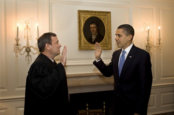 Obama sworn in as president